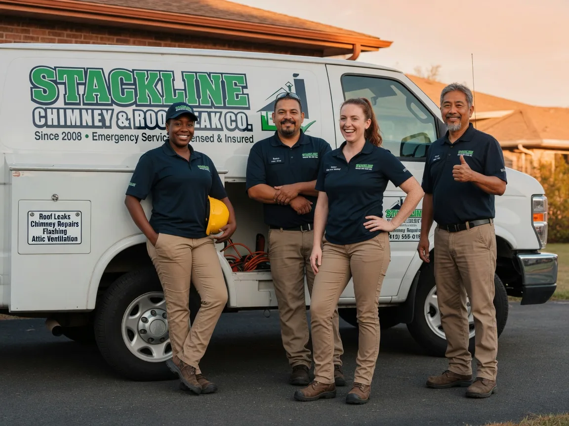 Chimney flashing repair company in Dowell, IL